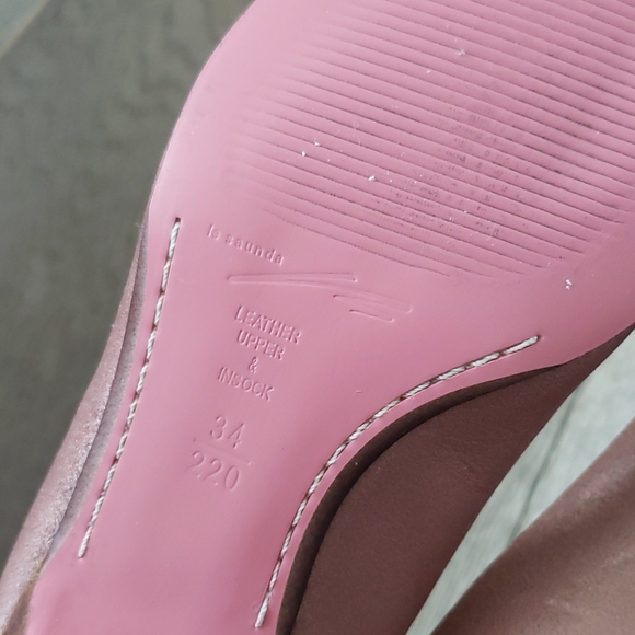 Pink kitten heels pump - Picture 5 of 5